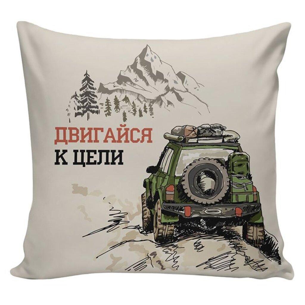 

Подушка антистрессовая, 35х35 см, Игрушка Для Мужчин, 100% полиэстер, АБ01216825