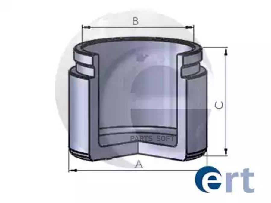 

ERT 150789-C Поршень суппорта переднего Isuzu Trooper (84-) d60mm (AKEBONO) 150789-C