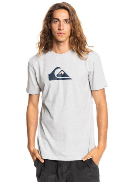 

Футболка мужская Quiksilver EQYZT06534 серая M, EQYZT06534