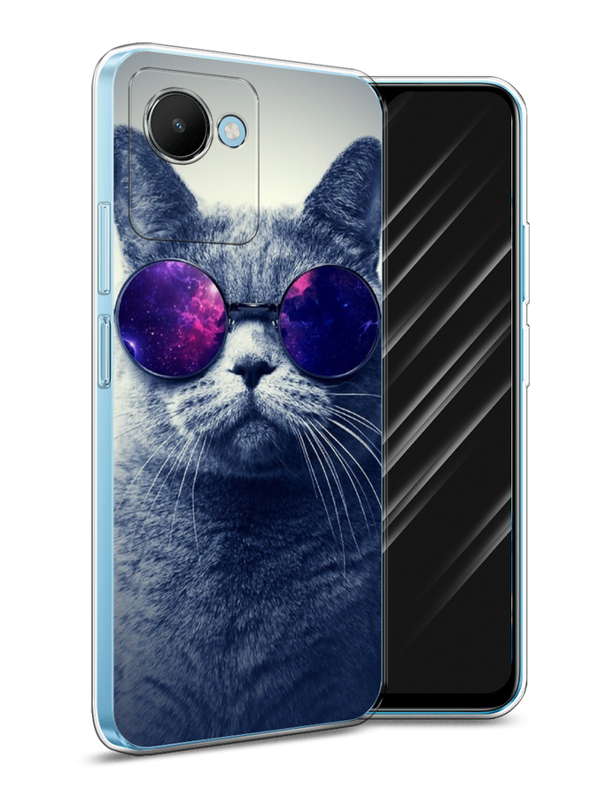 

Чехол Awog на Realme C30S 4G "Космический кот", Красный, 2511650-1