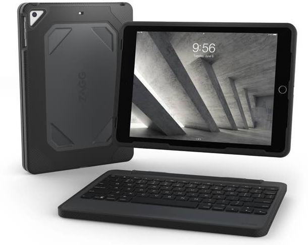 фото Чехол-клавиатура zagg rugged book для ipad mini black (103107042)