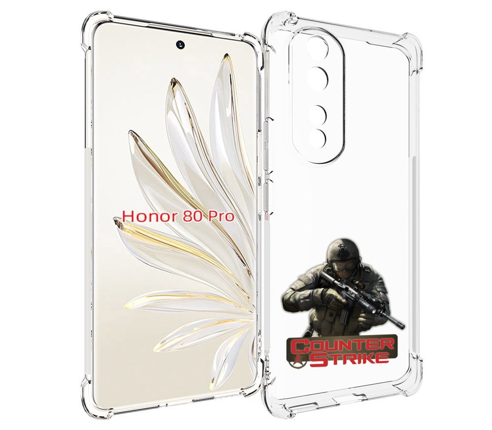 

Чехол MyPads Контра для Honor 80 Pro, Прозрачный, Tocco