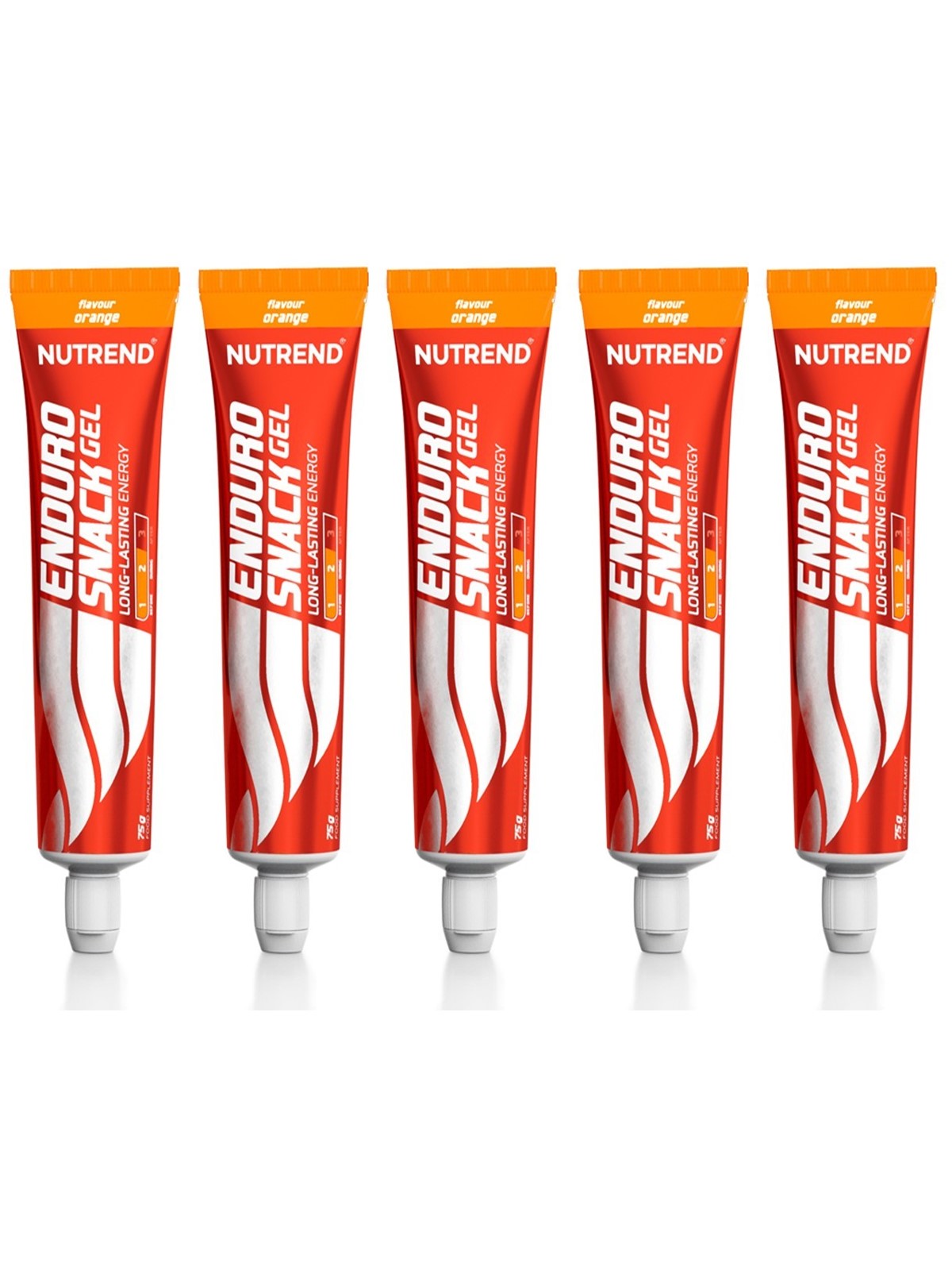 

Углеводный энергетический гель Nutrend EnduroSnack 75 г, 5 шт., EnduroSnack