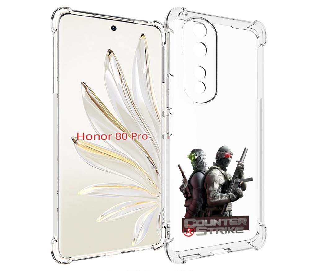 

Чехол MyPads КС для Honor 80 Pro, Прозрачный, Tocco