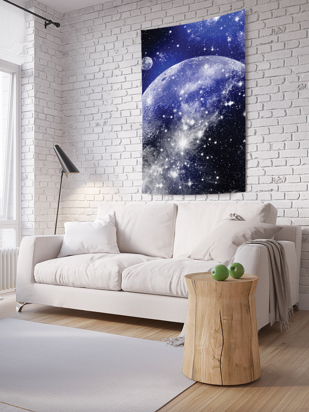 

Вертикальное фотопанно на стену JoyArty Зимний космос 150x200 см, Зимний космос