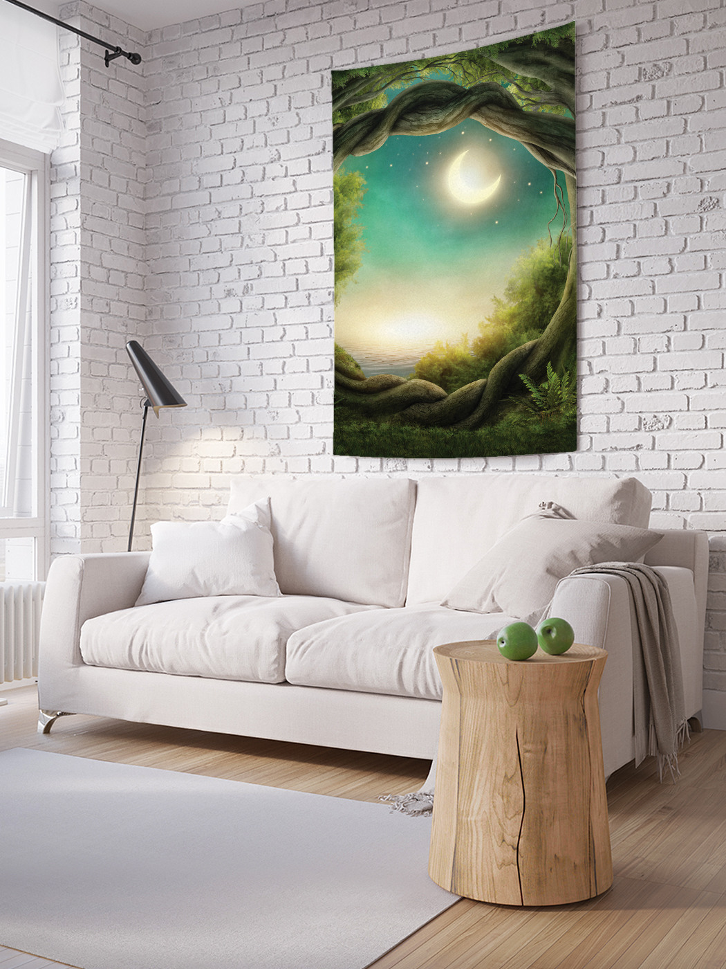 

Вертикальное фотопанно на стену JoyArty Лесной портал 150x200 см, Лесной портал