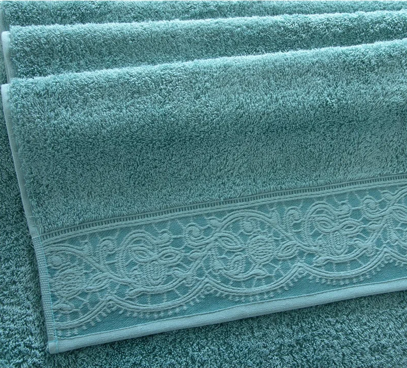 

Полотенце махровое Ажур зеленый чай (50x90), Ажур