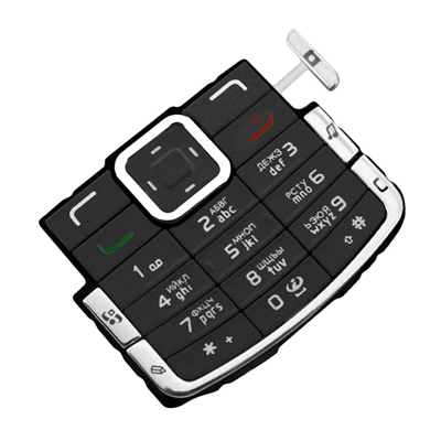Клавиатура для Nokia N72 <черный> (премиум)