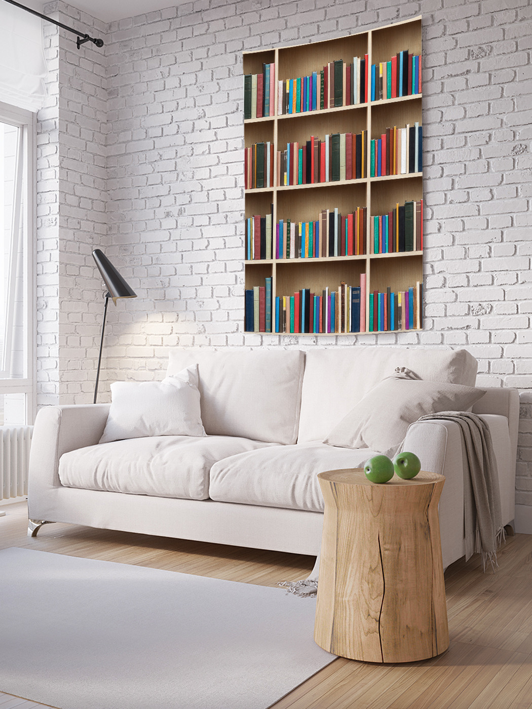 

Вертикальное фотопанно на стену JoyArty Дом книголюба 150x200 см, Дом книголюба