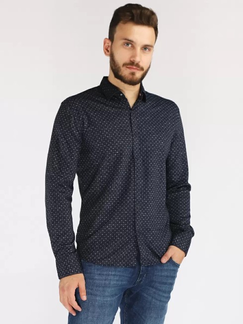 

Рубашка мужская A passion play 212TR(SC-0003)-0101 синяя XXL, 212TR(SC-0003)-0101