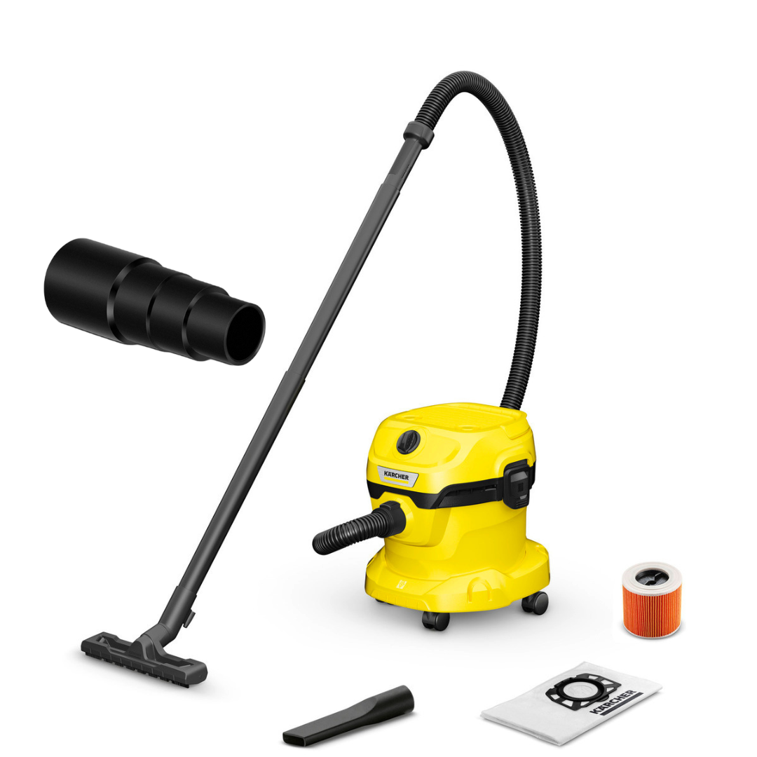 Хозяйственный пылесос KARCHER WD 2 PLUS V-12/4/18 1.628-000-4 + переходник 22-35мм