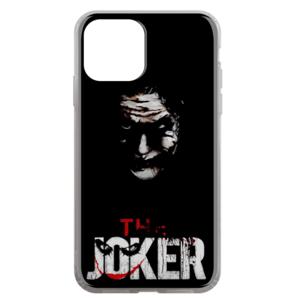 фото Чехол для iphone 12 pro max с рисунком "joker" nobrand