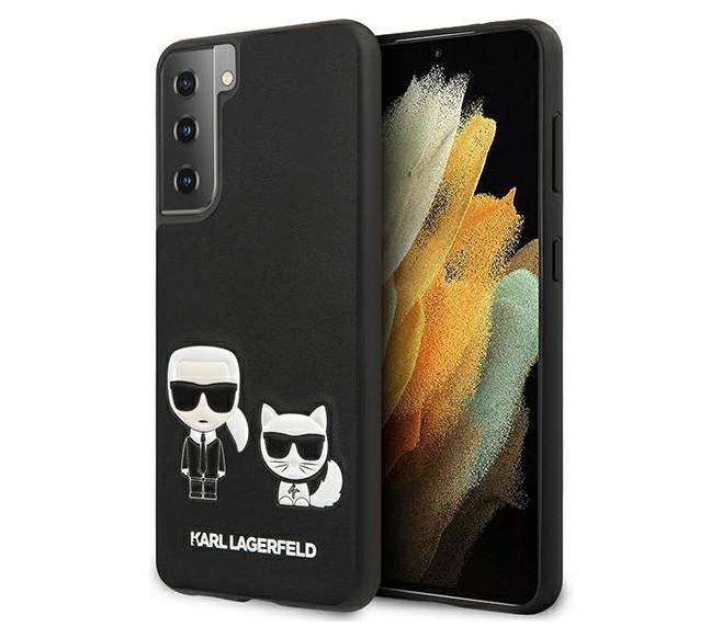 фото Чехол cg mobile karl lagerfeld karl&choupette bodies galaxy s21 черный