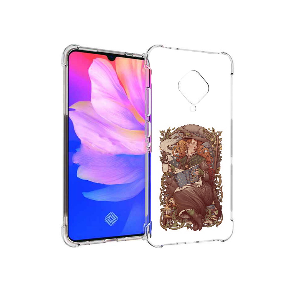 

Чехол MyPads Tocco для Vivo V17 Женские_126 (PT147343.378.81), Прозрачный, Tocco