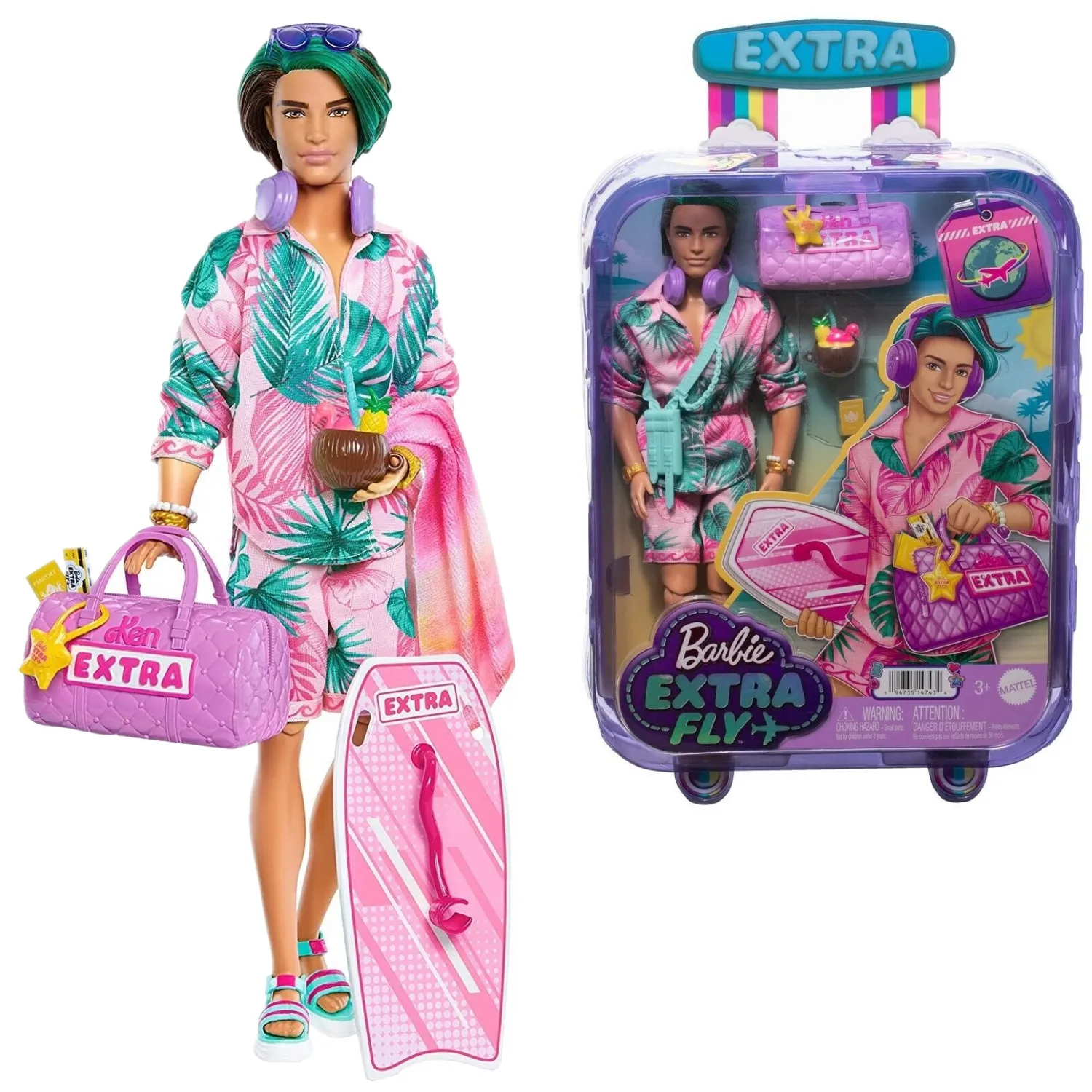 

Кукла Barbie Кен серия Extra серия Путешествие