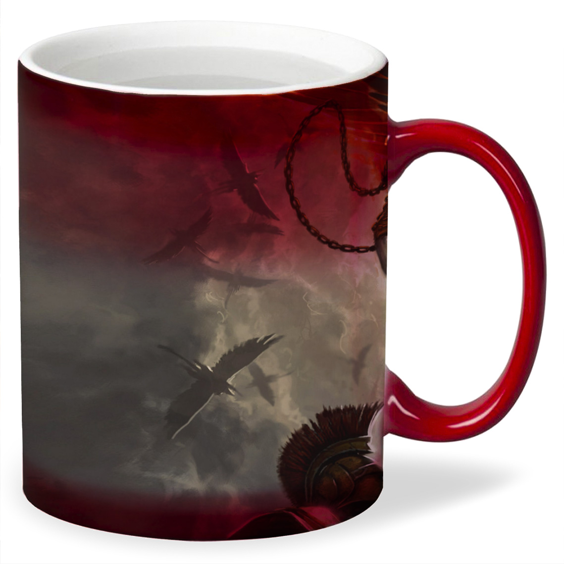 

Кружка CoolPodarok god of war 2 Огненый Пегас
