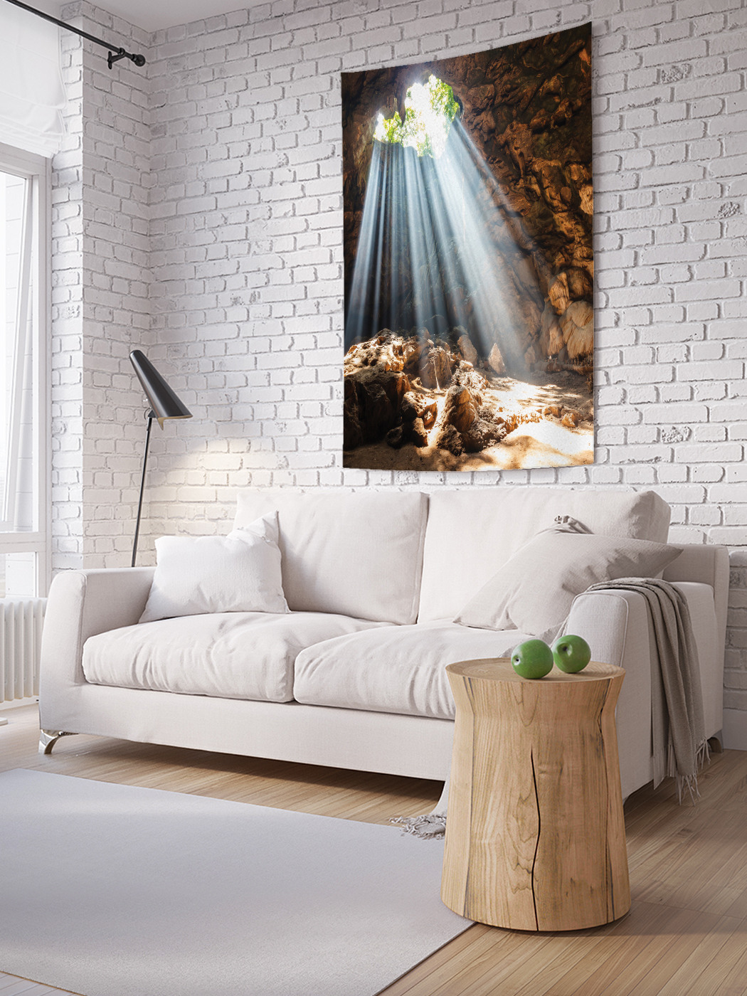 

Вертикальное фотопанно на стену JoyArty Солнечный просвет 150x200 см, Солнечный просвет