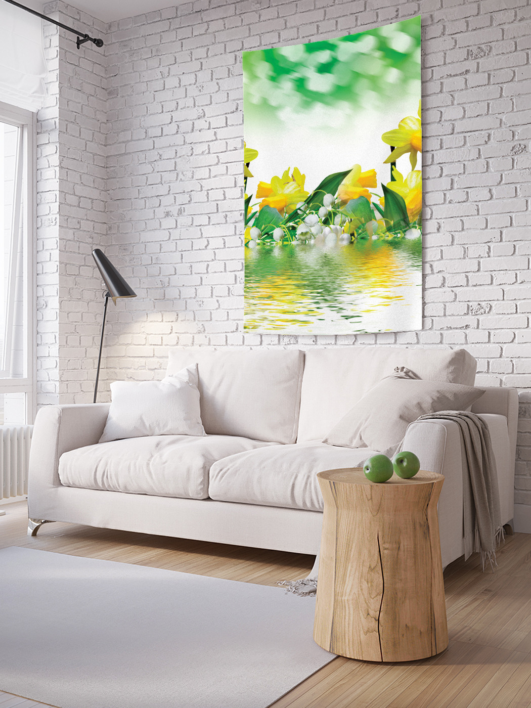 

Вертикальное фотопанно на стену JoyArty Водные нарциссы 150x200 см, Водные нарциссы