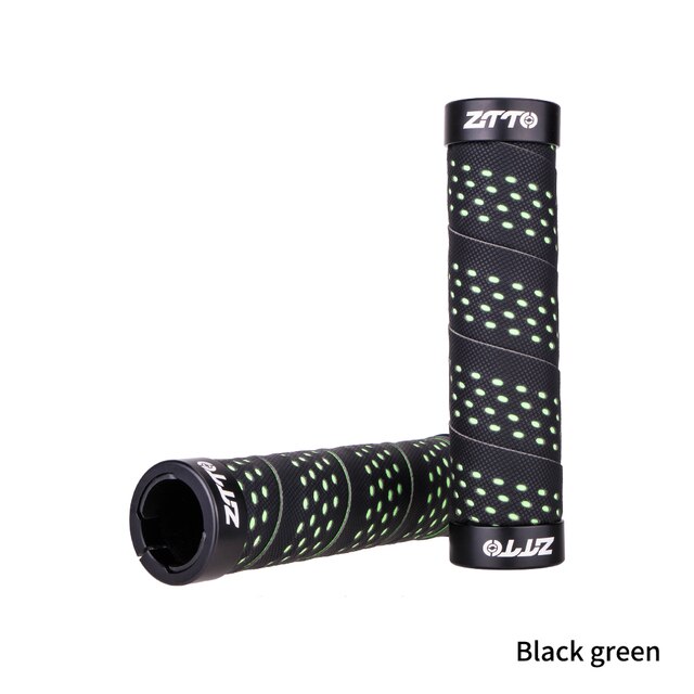 Грипсы ZTTO на основе обмотки руля для шоссейных велосипедов BT-TKBD2, черно-зеленый