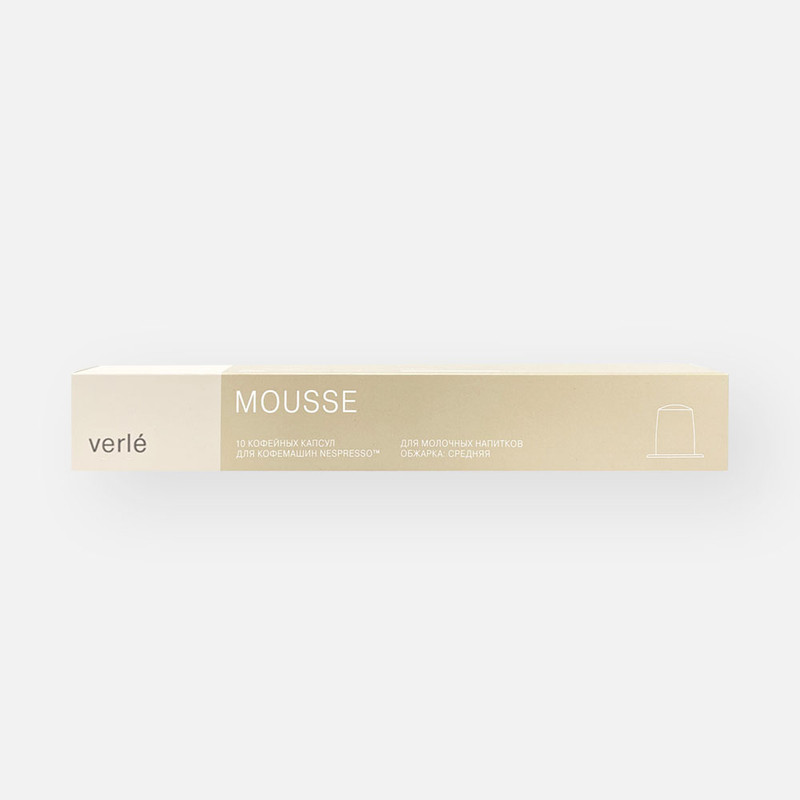 Кофе в капсулах Verle Classic Mousse средняя обжарка, 10 шт.