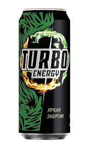 Напиток энергетический Turbo Energy Яркая энергия газированный, 500 мл