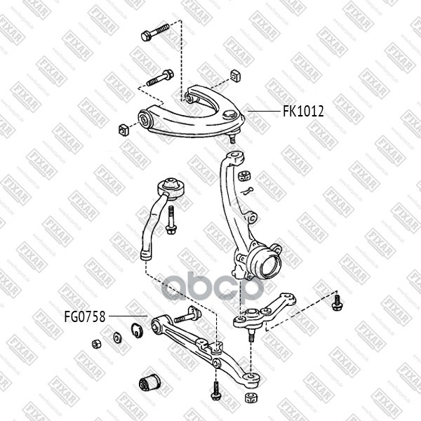

Сайлентблок FIXAR fg0758
