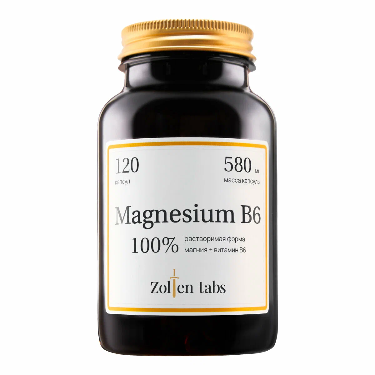

В6 Magnesium complex Zolten Tabs капсулы 60 шт