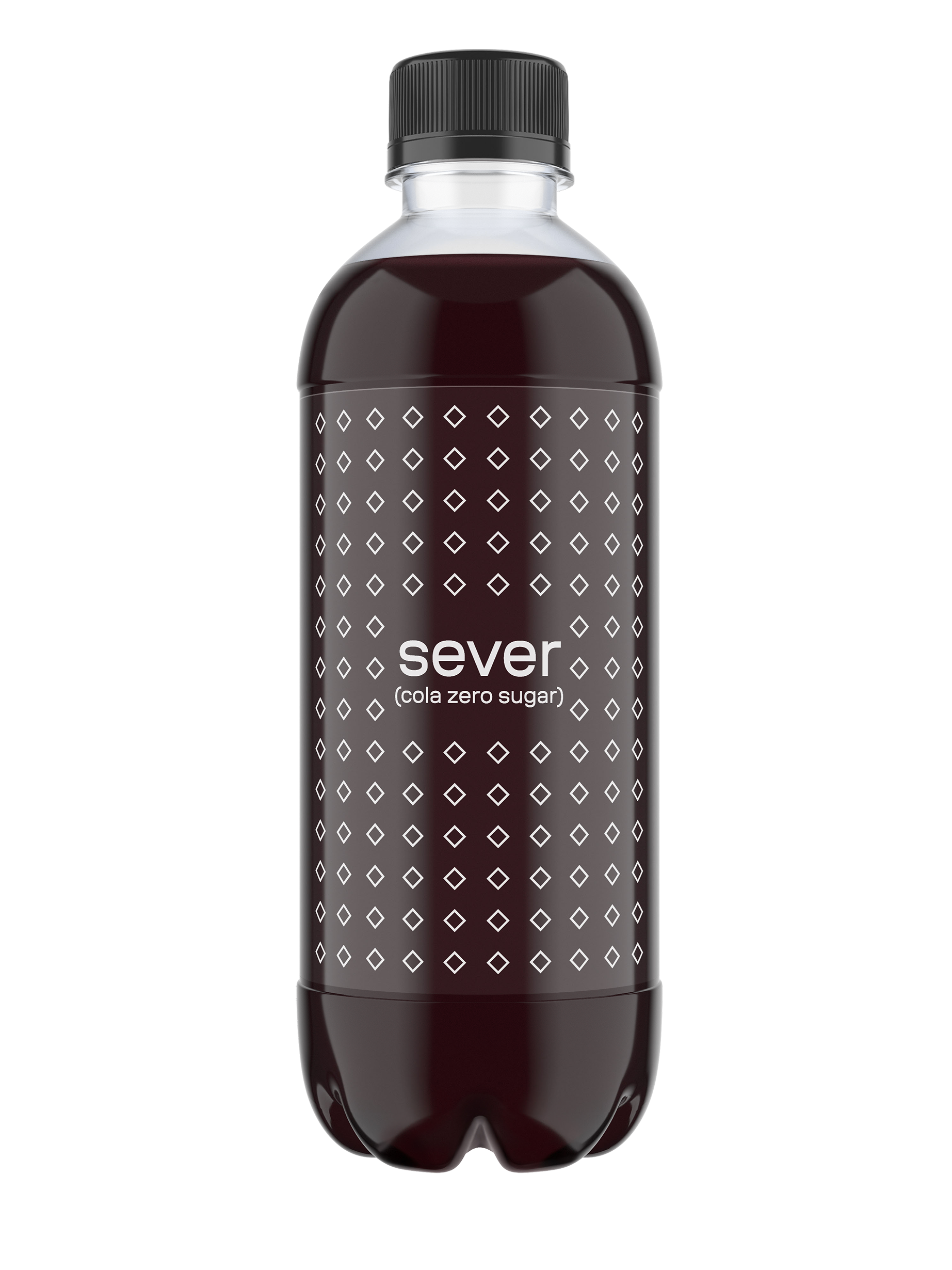 Напиток Sever Cola Zero Sugar сильногазированный, кола, без сахара, 500 мл