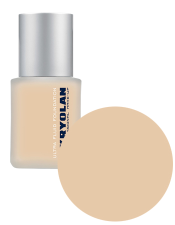 Тональная основа Kryolan Ultra Fluid Foundation, тон olive, 30 мл тональная основа kryolan ultra fluid foundation тон alabaster 30 мл