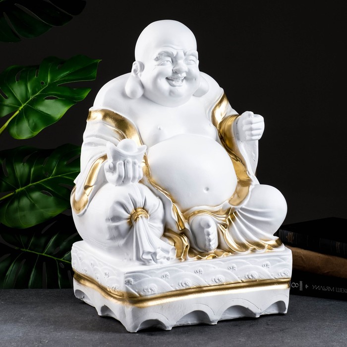 

Копилка "Хотей сидя большой" позолота, 32х25х51см