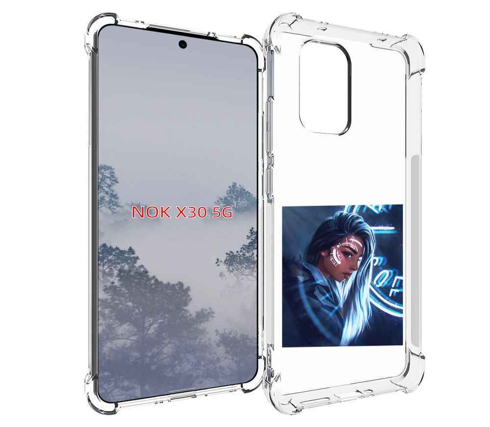 

Чехол MyPads девушка-из-антарктиды женский для Nokia X30 5G, Tocco