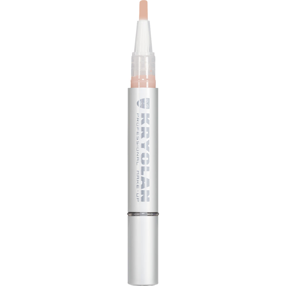 фото Кисть-консилер kryolan brush-on, с кисточкой, тон 01, 2 г