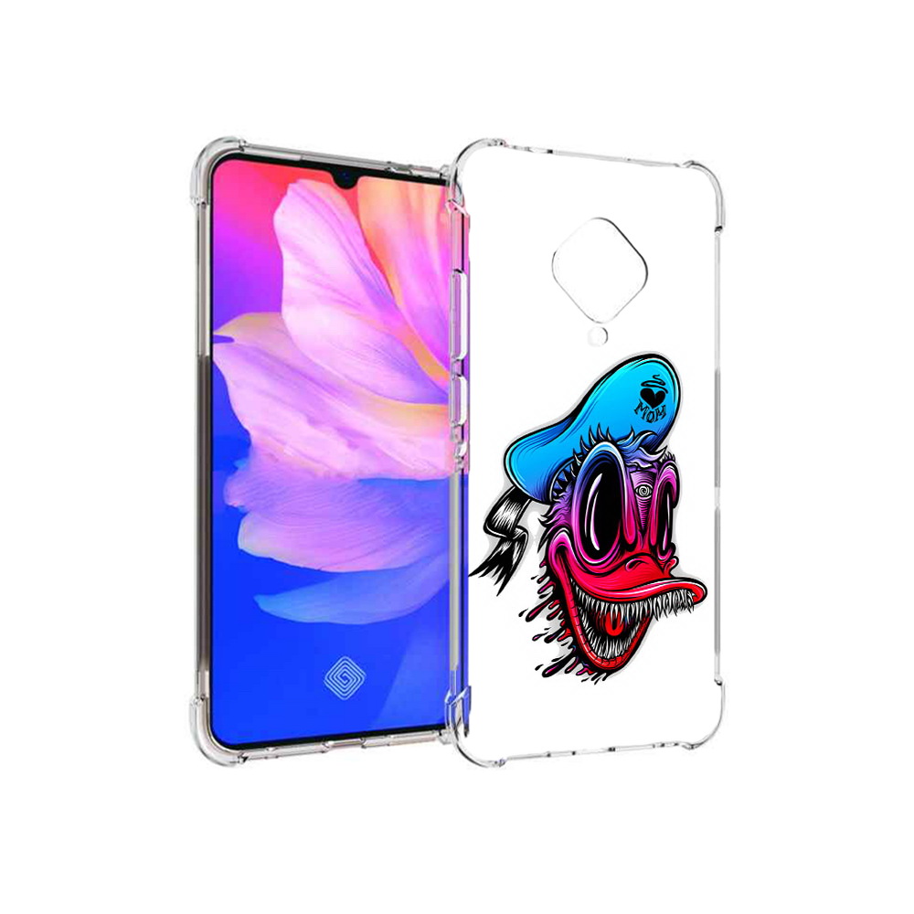 

Чехол MyPads Tocco для Vivo V17 Дональд (PT147343.378.71), Прозрачный, Tocco