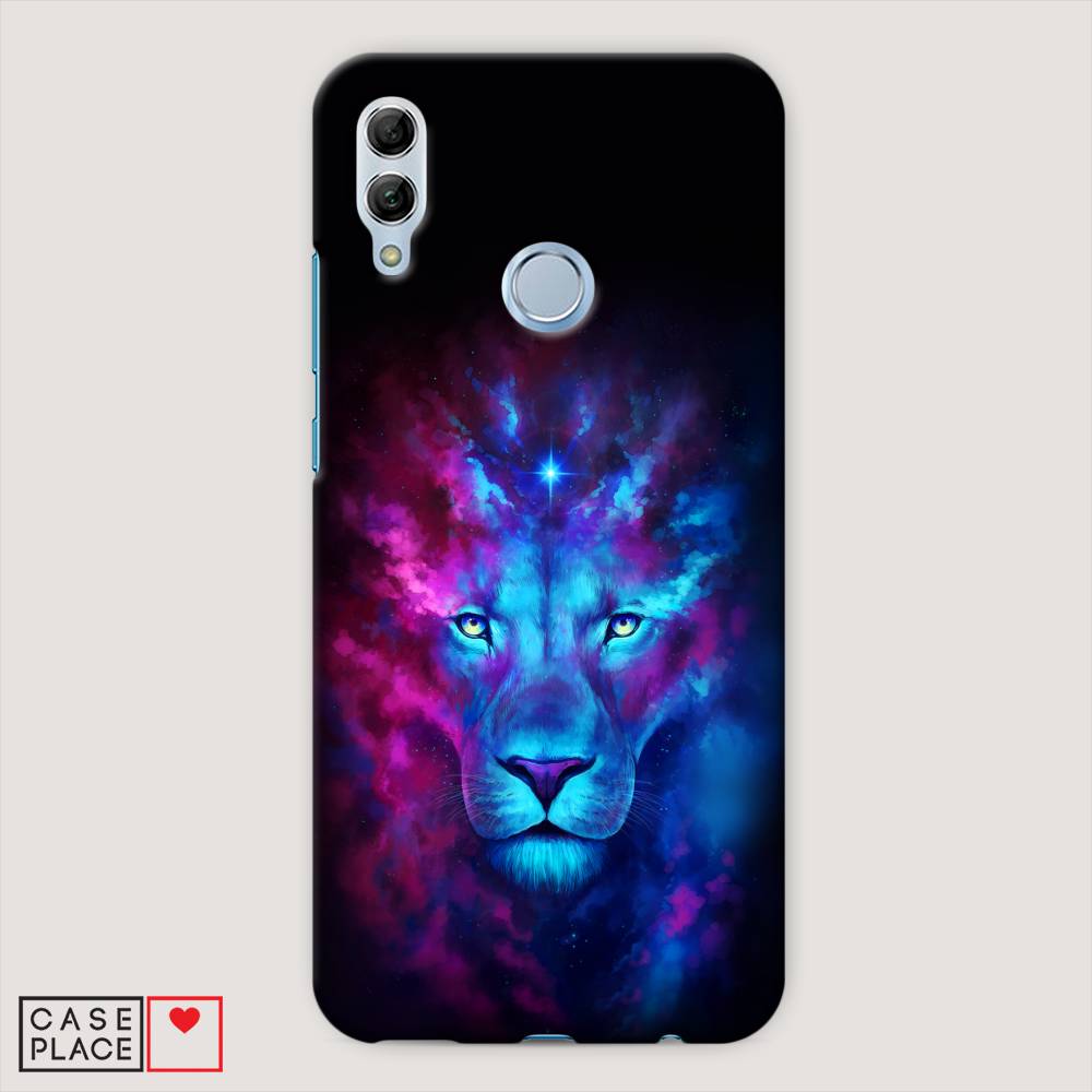 фото Чехол awog "космический лев" для honor 10 lite