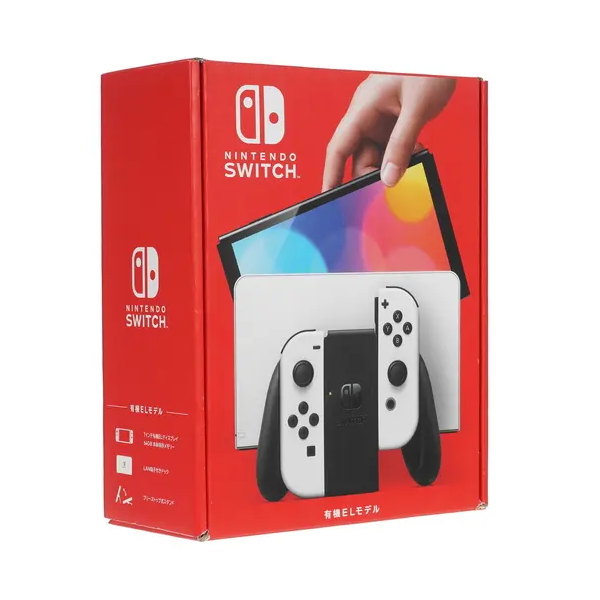 

Игровая приставка Nintendo Switch OLED, белая, 64 гб