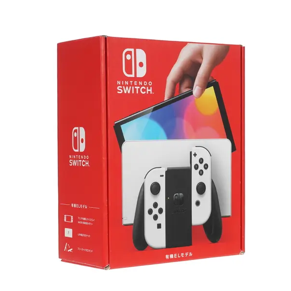 

Игровая приставка Nintendo Switch OLED White, 64 ГБ, Белый