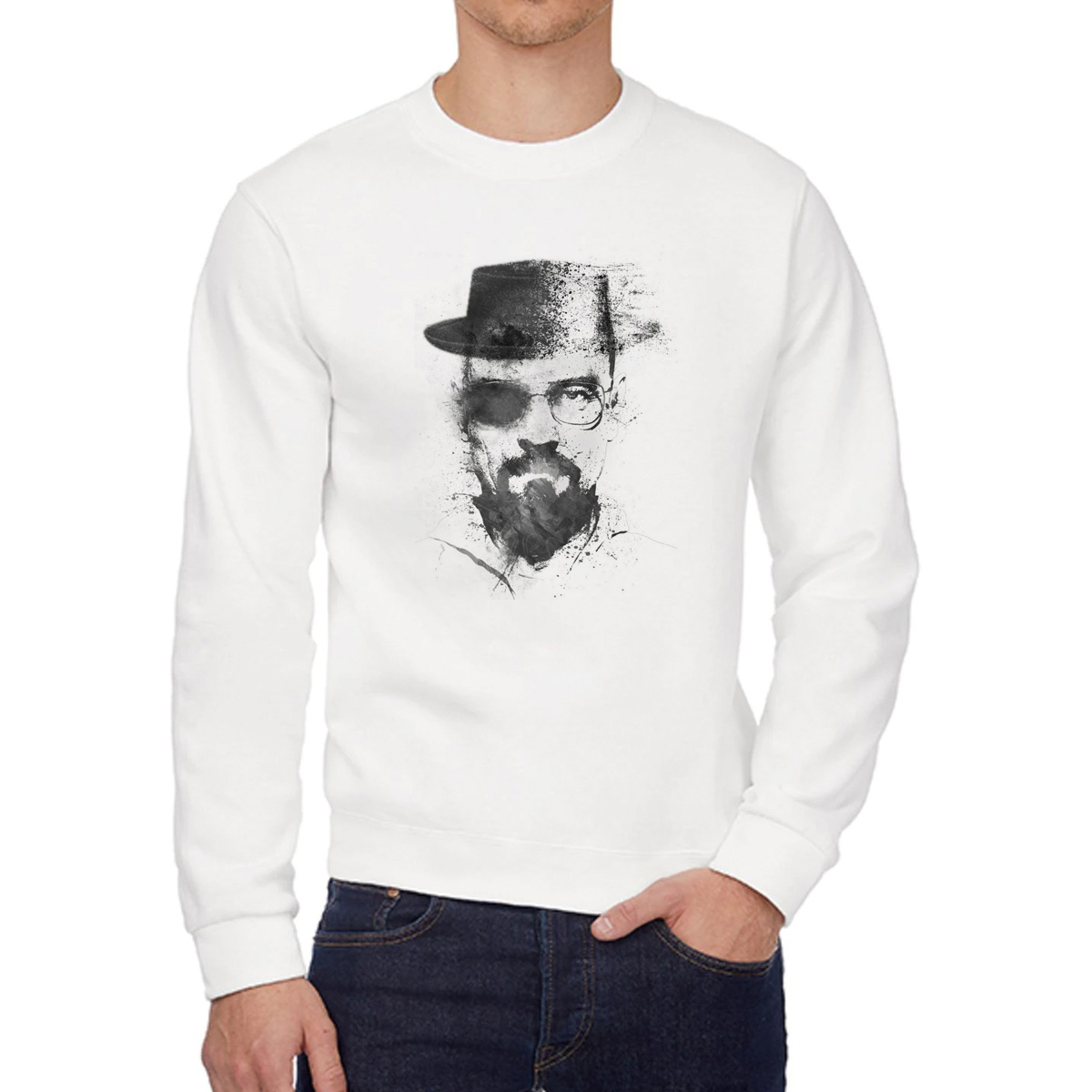 

Свитшот унисекс CoolPodarok W015916 белый 48 RU, 8W015916