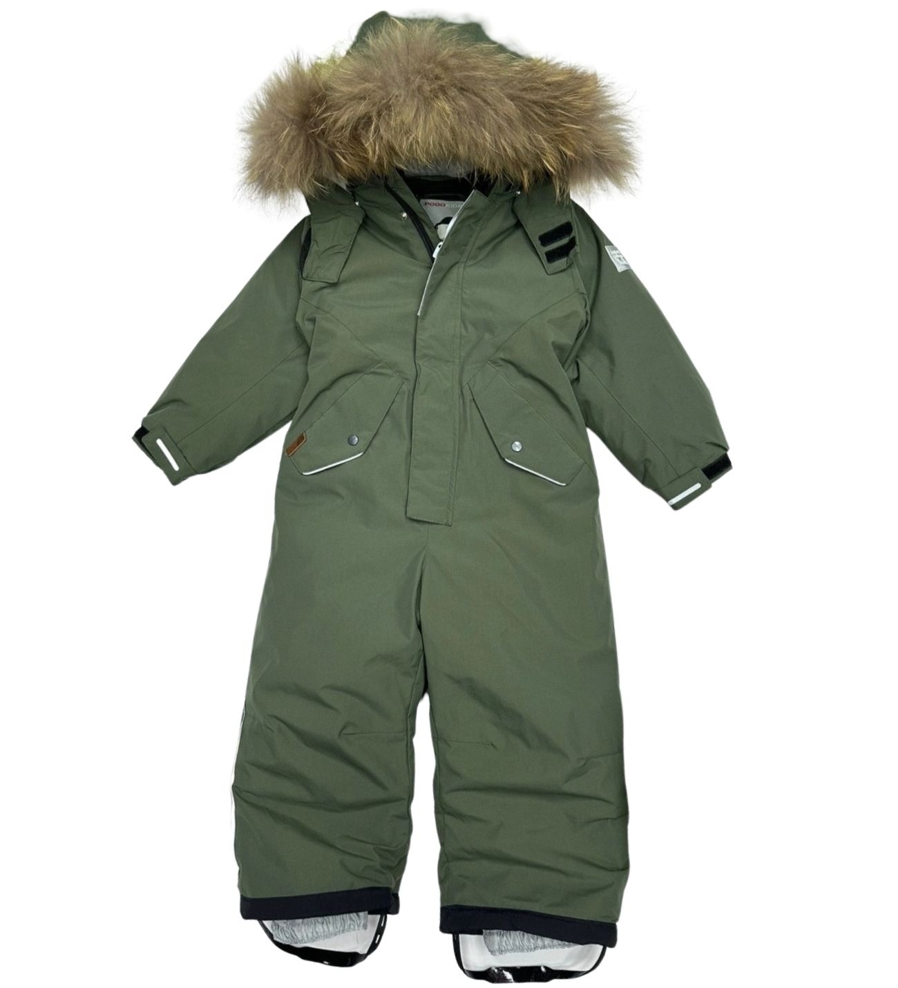 

Комбинезон детский PogoKids PG88249, хаки, 98, PG88249