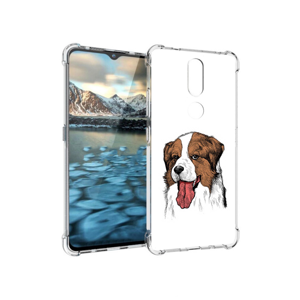 

Чехол MyPads Tocco для Nokia 2.4 бетховен (PT227049.107.230), Прозрачный, Tocco