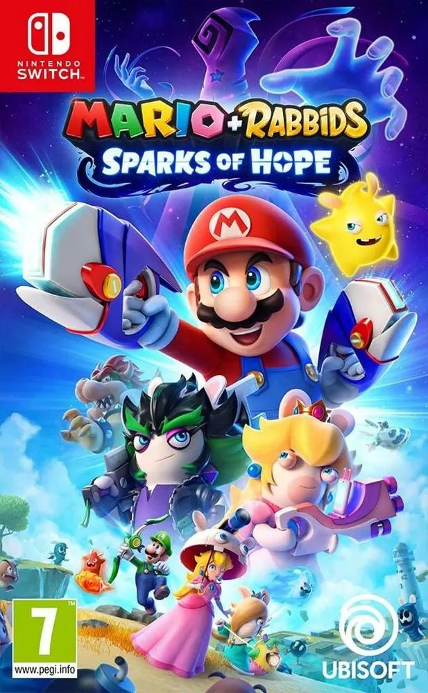 Игра Mario Rabbids Sparks Of Hope Nintendo Switch Английская версия 4670₽