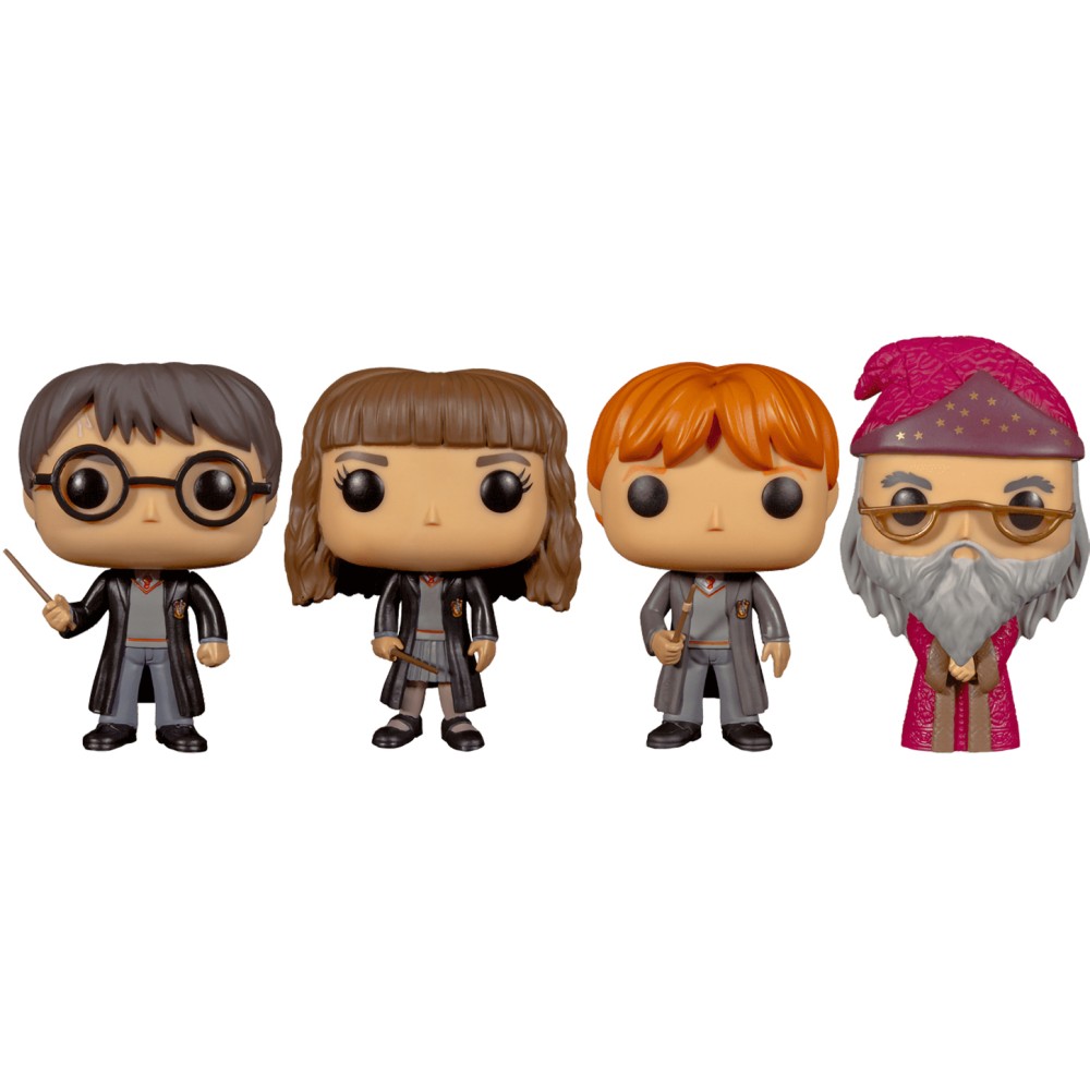 

Набор фигурок Funko POP! Harry Potter Harry, Hermione, Ron, Dumbledor