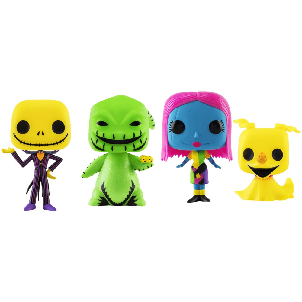 Набор фигурок Funko POP! Disney TNBC Jack, Oogie, Sally, Zero