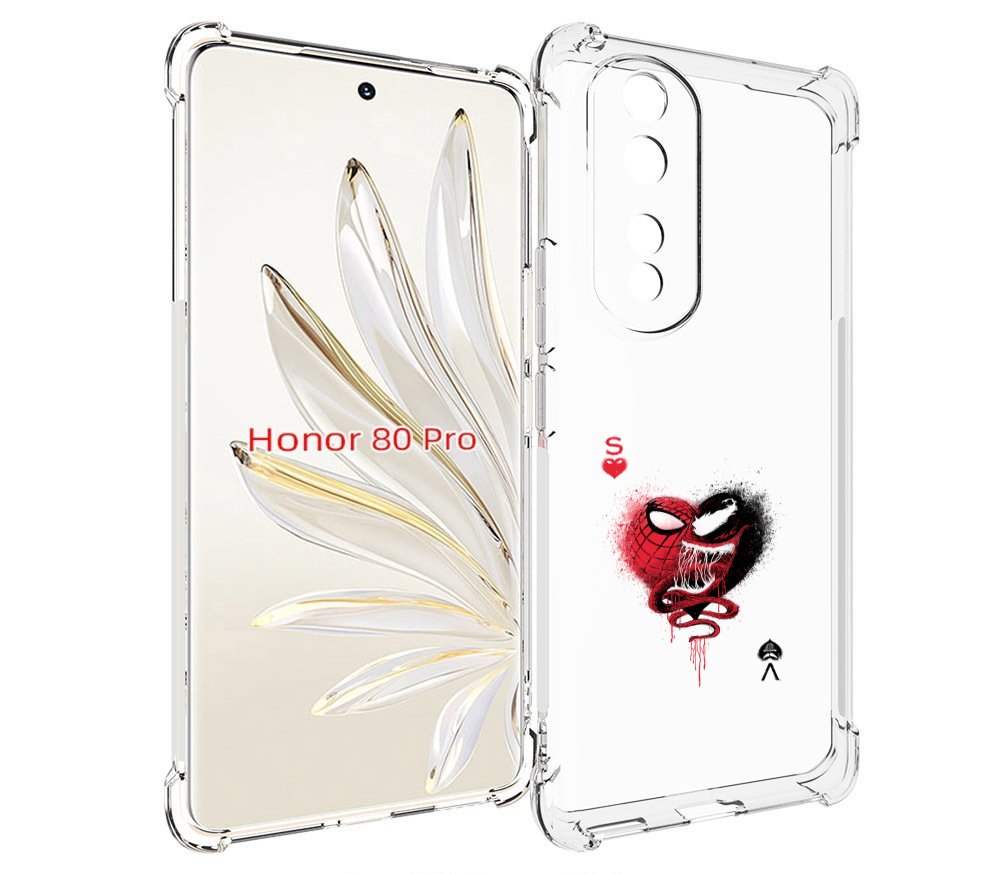 

Чехол MyPads Веном для Honor 80 Pro, Прозрачный, Tocco