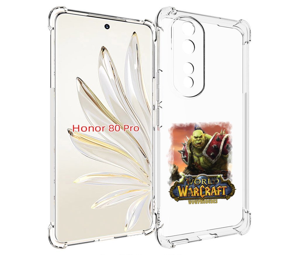 

Чехол MyPads Варкрафт для Honor 80 Pro, Прозрачный, Tocco