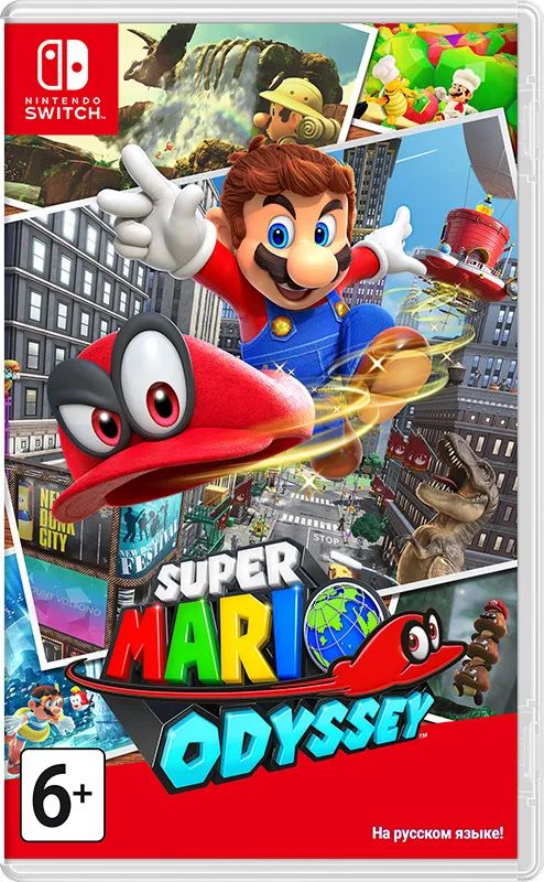 Игра Super Mario Odyssey (Nintendo Switch, Русская версия)