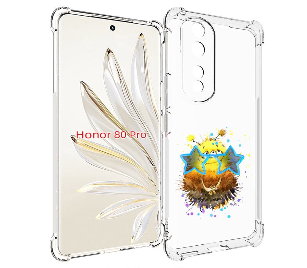 

Чехол MyPads Буня для Honor 80 Pro, Прозрачный, Tocco