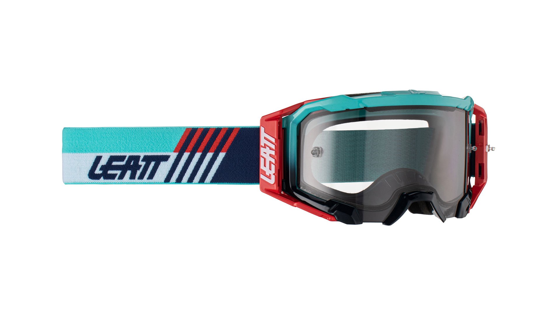 

Кроссовая маска Leatt Velocity 5.5 Aqua Light Grey 58% (8023020300), Белый, Velocity
