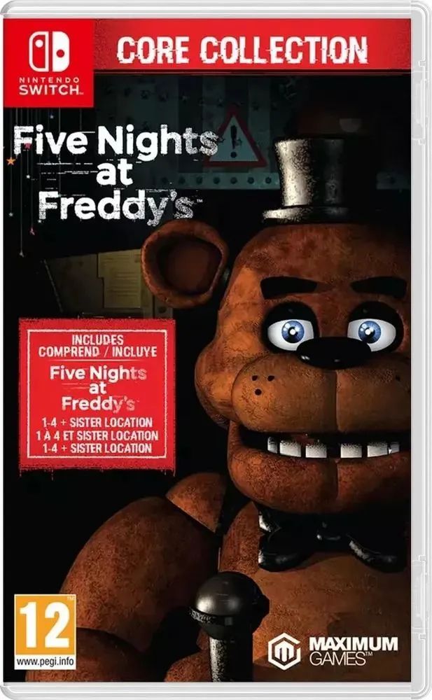 

Игра Five Nights at Freddys Core Collection (Nintendo Switch, Английская версия, Русские с, Five Nights at Freddy's: Core Coll