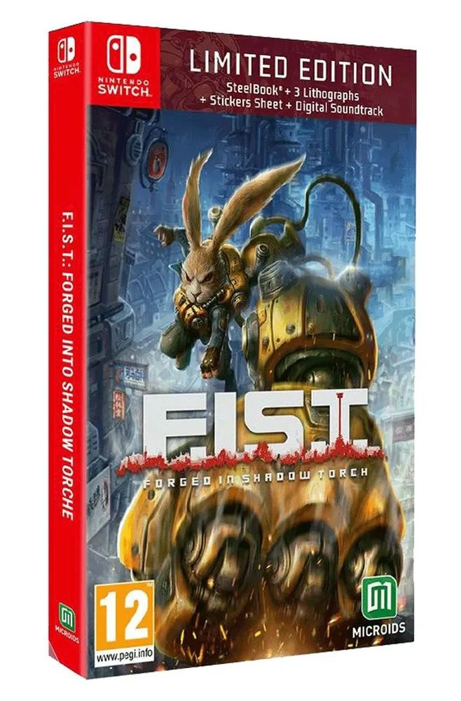 Игра FIST Forged in Shadow Torch Limited Edition Nintendo Switch Русские субтитры 5490₽