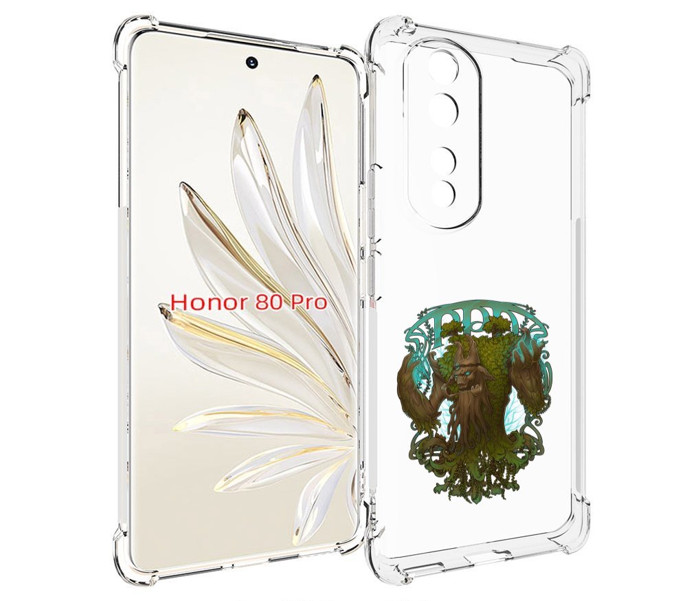 

Чехол MyPads trent protector для Honor 80 Pro, Прозрачный, Tocco